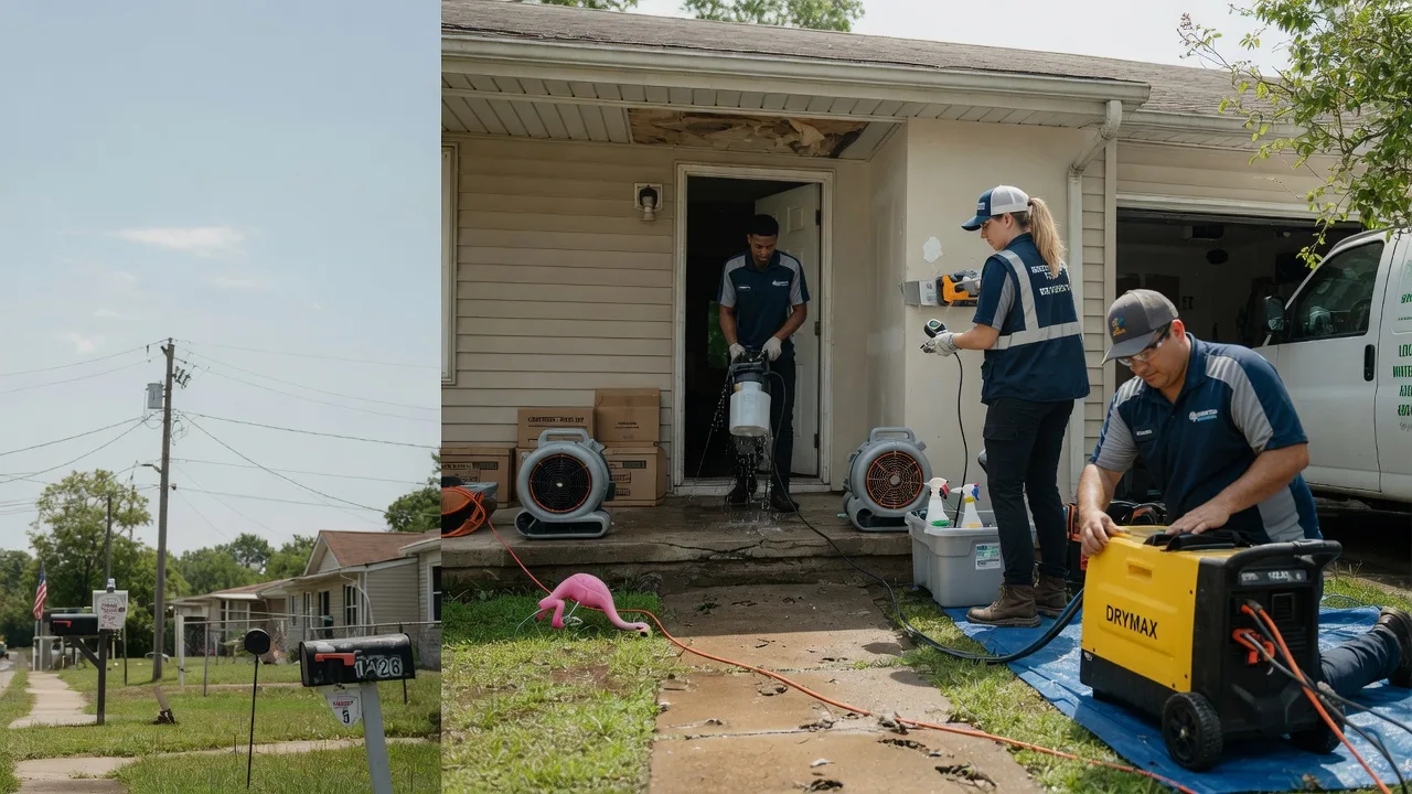 Storm Damage Water Removal in Crooks, SD near me